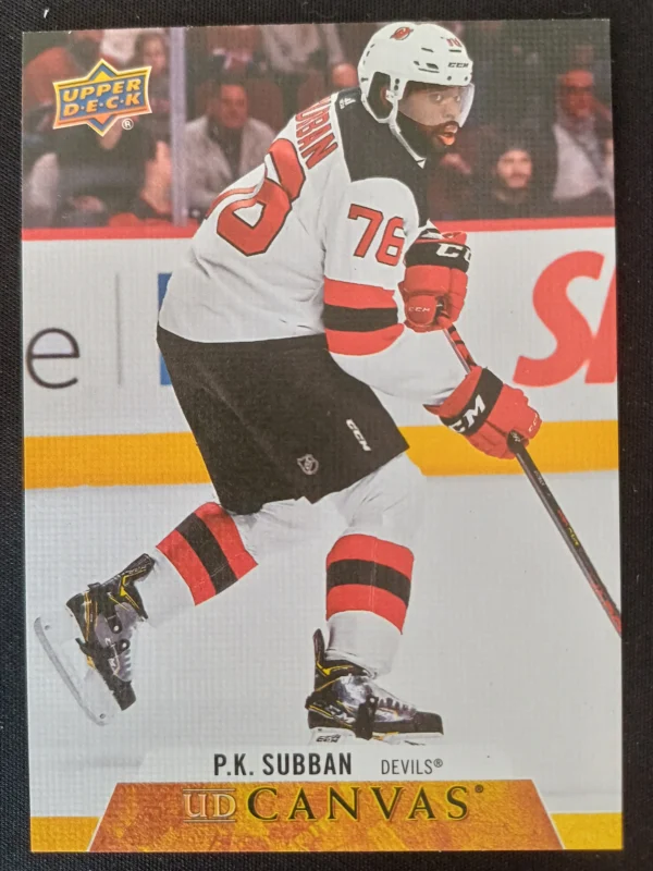 2020/2021 Upper Deck Series 2 Canvas C172 P.K. Subban Inzert