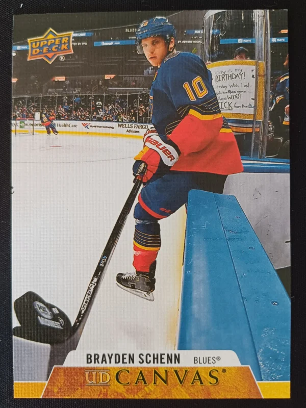 2020/2021 Upper Deck Series 2 Canvas C194 Brayden Schenn Inzert