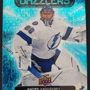 2022/2023 Upper Deck Series 1 Dazzlers Blue CZ-42 Andrei Vasilevskiy Inzert | Paralel