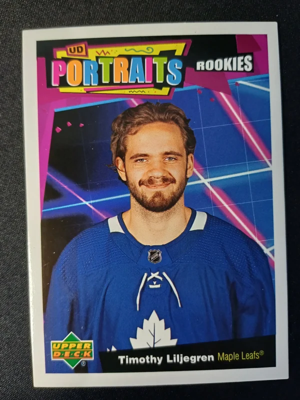 2020/2021 Upper Deck Series 1 Portraits P-50 Timothy Liljegren Inzert