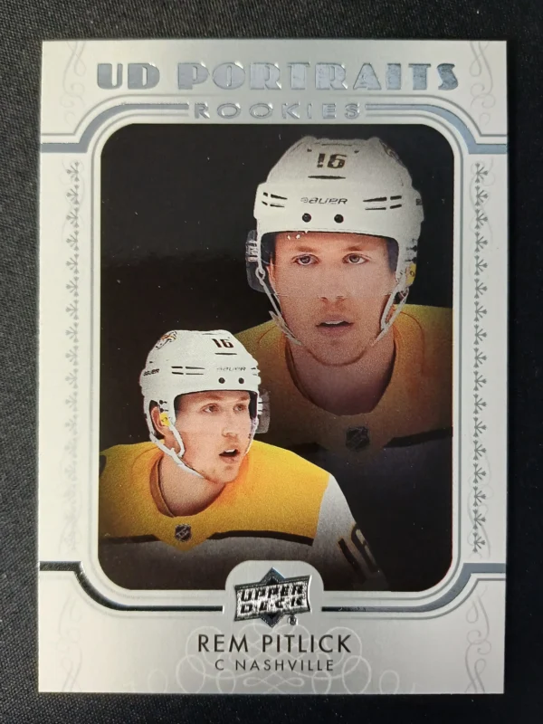 2019/2020 Upper Deck Series 2 Portraits P-81 Rem Pitlick Inzert