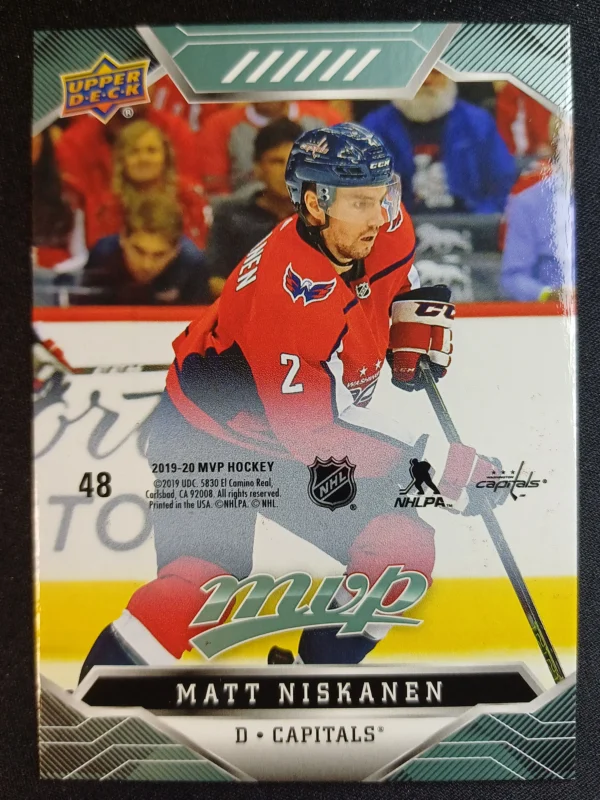 2019/2020 Upper Deck MVP Puzzle Back - Barzal 48 Matt Niskanen Inzert