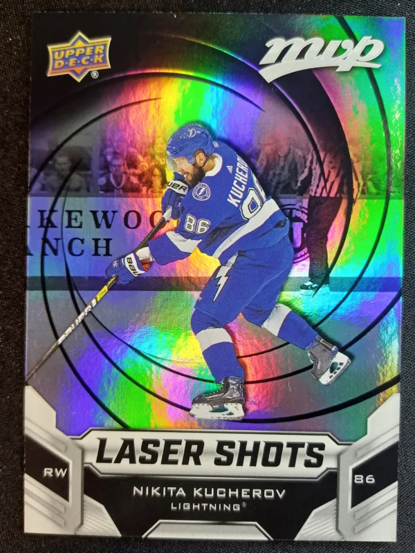 2019/2020 Upper Deck MVP Laser Shots S-8 Nikita Kucherov Inzert