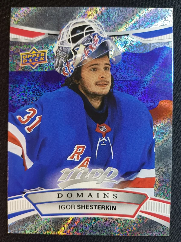 2022/2023 Upper Deck MVP Domains NA-27 Igor Shesterkin Inzert