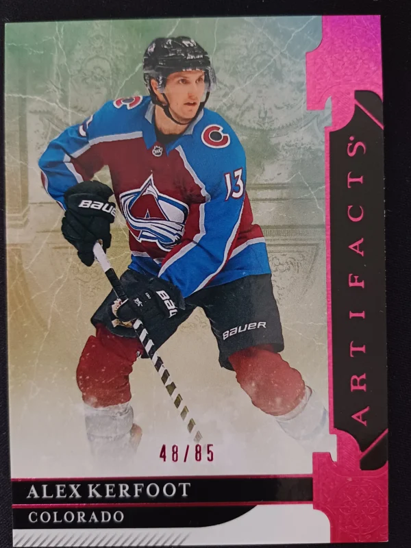 2019/2020 Upper Deck Artifacts Pink 16 Alex Kerfoot Paralel 48/85