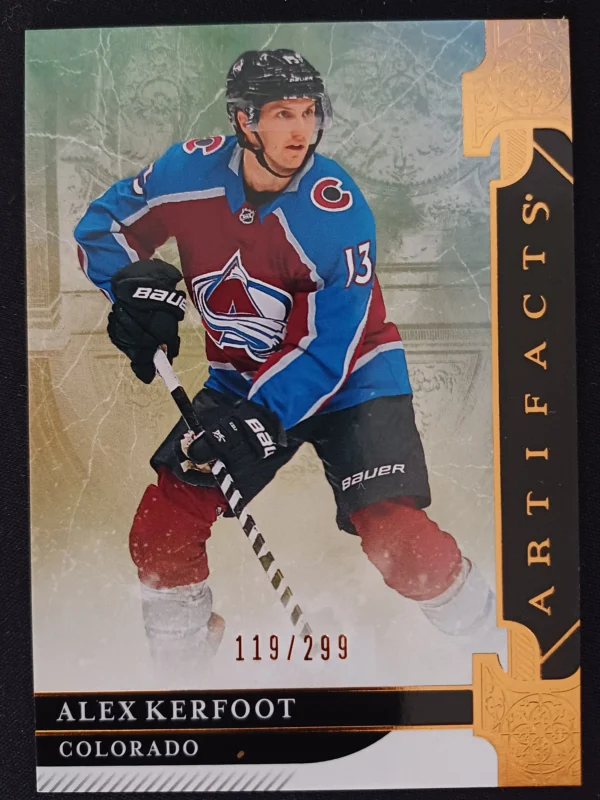 2019/2020 Upper Deck Artifacts Bronze 16 Alex Kerfoot Paralel 119/299