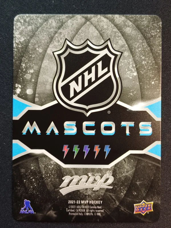 2021/2022 Upper Deck MVP Mascots M-11 Al the Octopus Inzert - Image 2