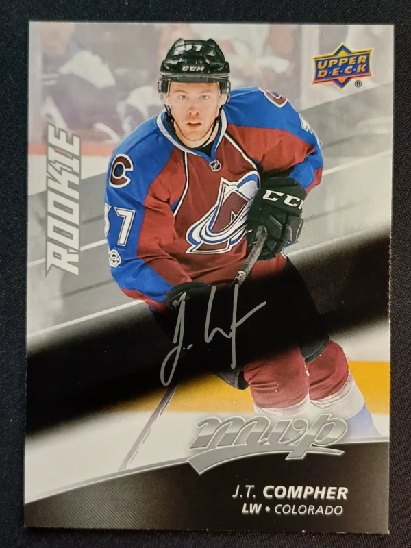 2017/2018 Upper Deck MVP Silver Script 243 J.T. Compher Paralel