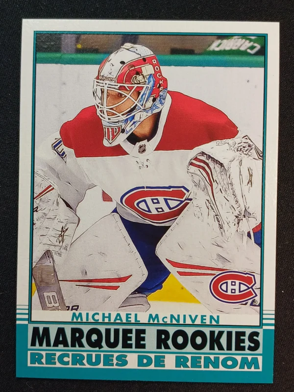 2020/2021 Upper Deck O-Pee-Chee Retro Marquee Rookie 630 Michael McNiven Paralel