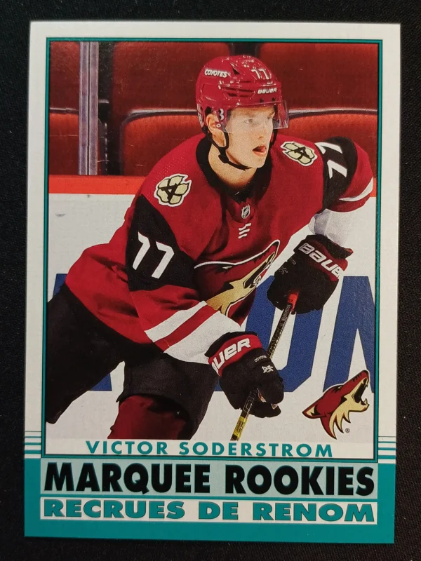 2020/2021 Upper Deck O-Pee-Chee Retro Marquee Rookie 636 Victor Soderstrom Paralel