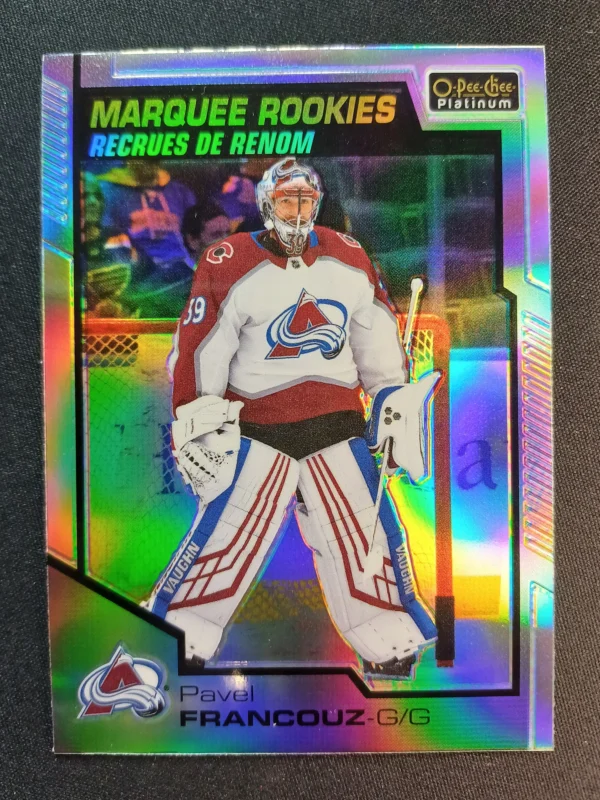 2020/2021 Upper Deck OPC Platinum Rainbow Marquee Rookie 185 Pavel Francouz Paralel