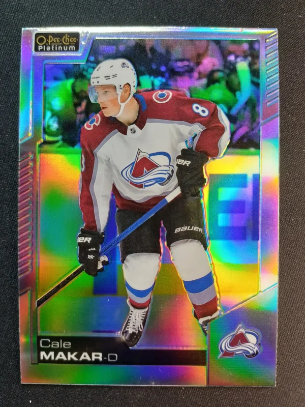 2020/2021 Upper Deck OPC Platinum Rainbow 140 Cale Makar Paralel