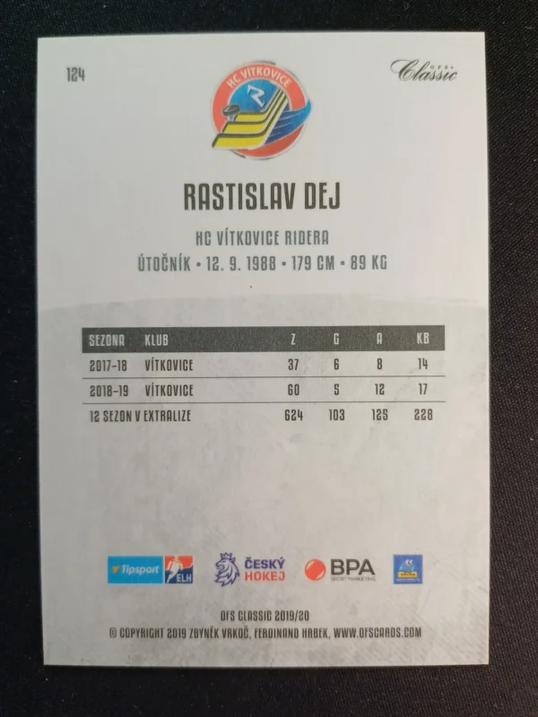 2019/2020 OFS OFS Classic Silver 124 Rastislav Dej Paralel - Image 2