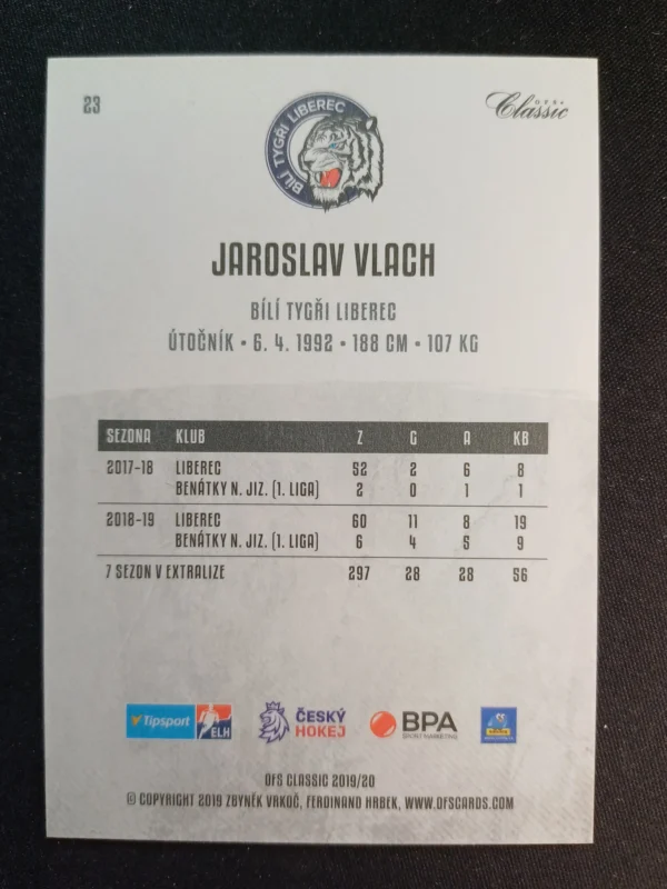 2019/2020 OFS OFS Classic Silver Sand 23 Jaroslav Vlach Paralel 01/19 - Image 2