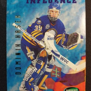 1995/1996 Parkhurst International International Influence 236 Dominik Hasek Inzert