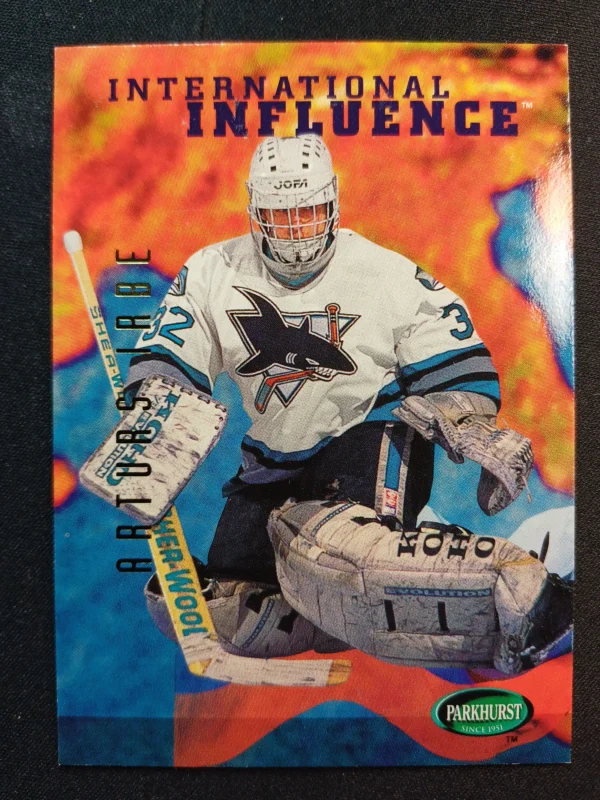 1995/1996 Parkhurst International International Influence 251 Arturs Irbe Inzert