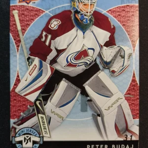 2007/2008 Upper Deck Mini Jersey Base 27 Peter Budaj