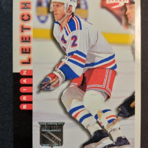 1997/1998 Pinnacle Score team set New York Rangers Base 02 of 20 Brian Leetch