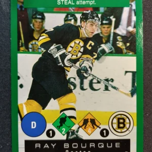 1995/1996 Playoff One on One Base 5 Ray Bourque