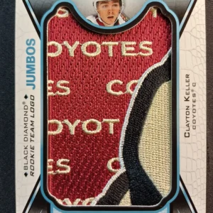 2017/2018 Upper Deck Black Diamond Rookie Team Logo Jumbos RTL-CK Clayton Keller Patch