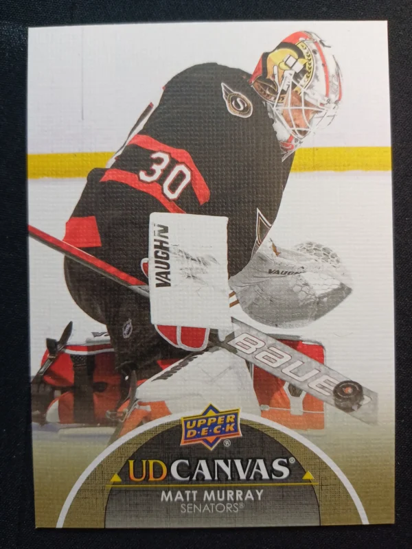 2021/2022 Upper Deck Series 1 Canvas C58 Matt Murray Inzert