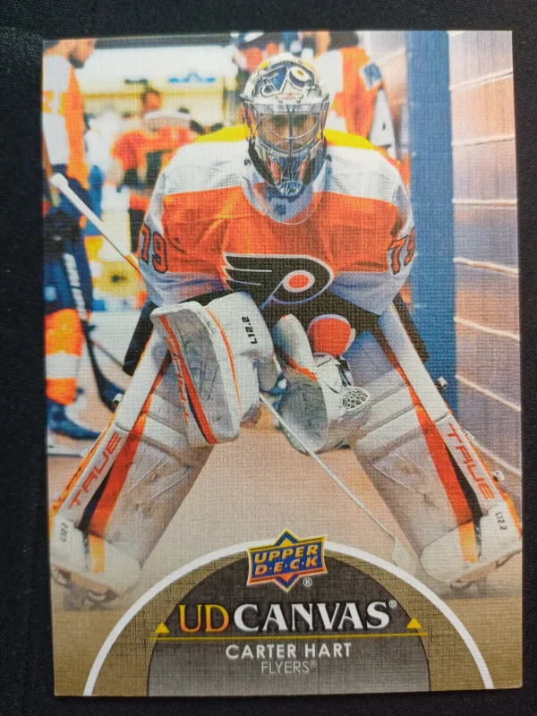 2021/2022 Upper Deck Series 2 Canvas C180 Carter Hart Inzert