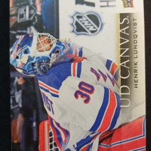 2018/2019 Upper Deck Series 2 Canvas C173 Henrik Lundqvist Inzert