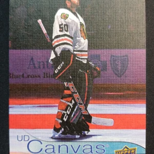 2016/2017 Upper Deck Series 1 Canvas C22 Corey Crawford Inzert