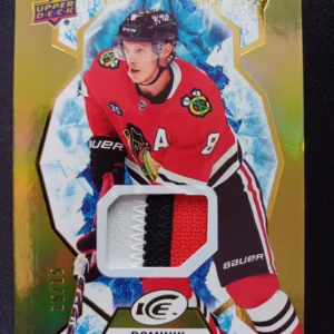 2021/2022 Upper Deck ICE Gold Patch 14 Dominik Kubalik Patch 15/15