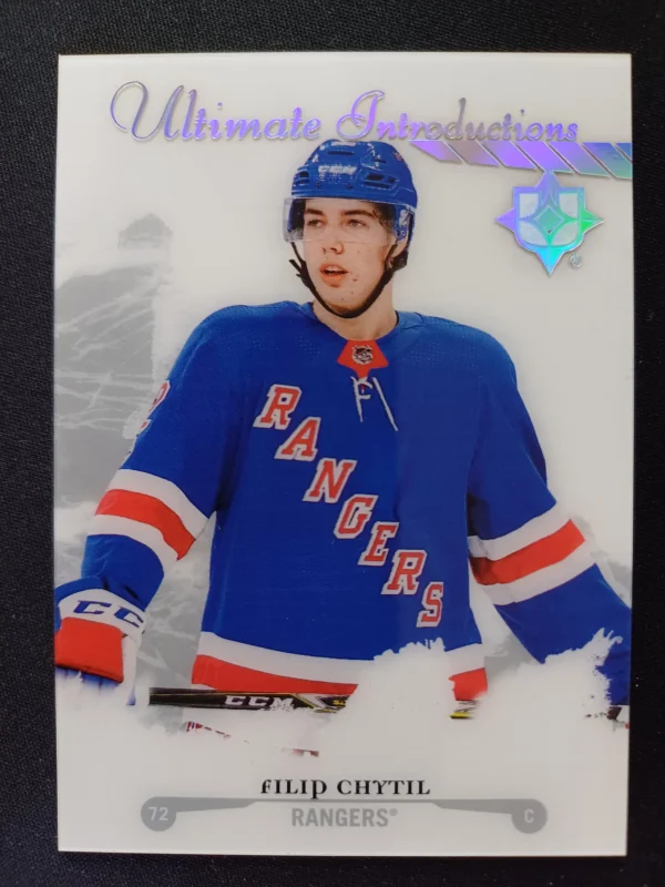 2017/2018 Upper Deck Ultimate Collection Ultimate Introductions UI-15 Filip Chytil