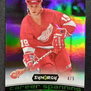 2017/2018 Upper Deck Synergy Career Spanning CS-2 Steve Yzerman Paralel 04/05