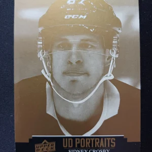 2021/2022 Upper Deck Series 1 Portraits P-19 Sidney Crosby Inzert