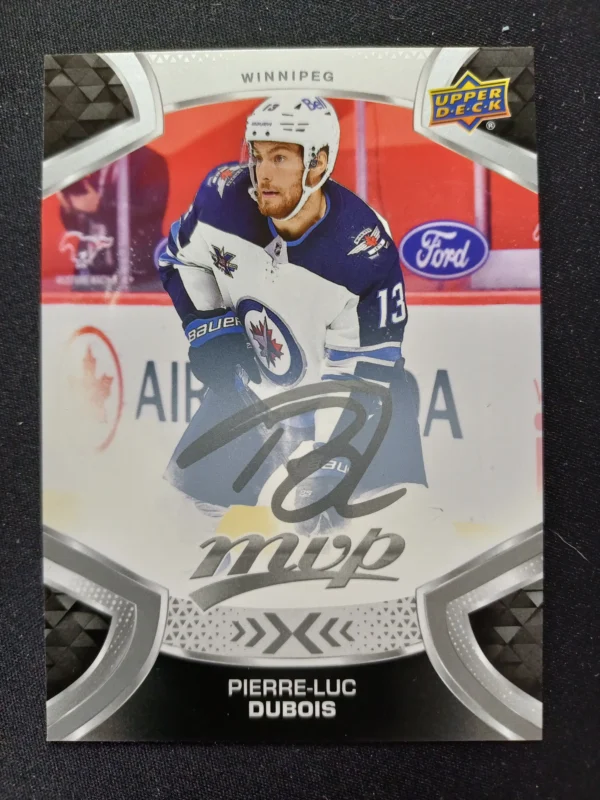 2021/2022 Upper Deck MVP Silver Script 118 Pierre-Luc Dubois Paralel