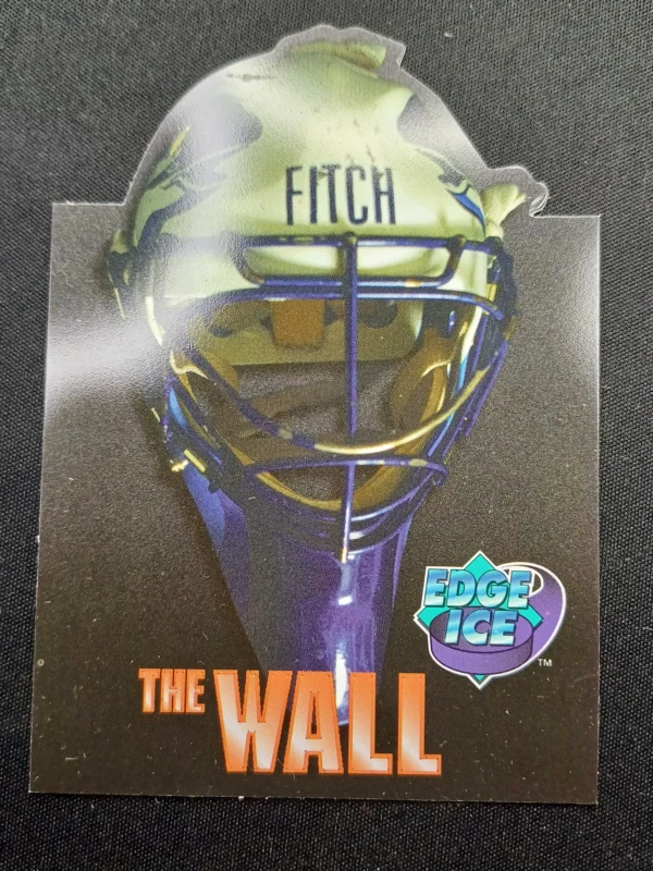 1995/1996 Collectors Edge Edge Ice The Wall TW11 Eric Fichaud Inzert