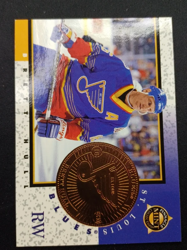 1997/1998 Pinnacle Mint Collection Bronze 23 Brett Hull Paralel