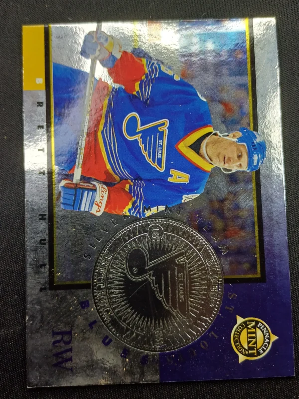 1997/1998 Pinnacle Mint Collection Silver 23 Brett Hull Paralel