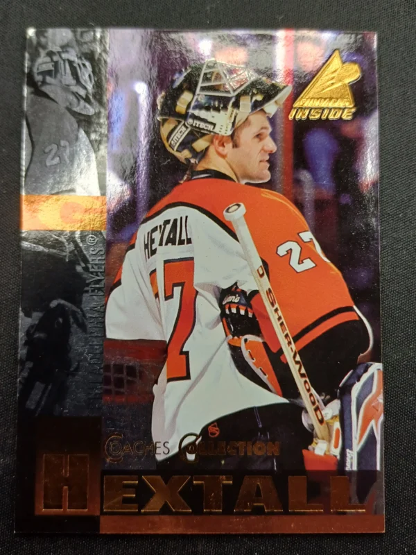 1997/1998 Pinnacle Inside Coaches Collection 22 Ron Hextall Paralel