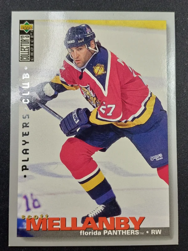 1995/1996 Upper Deck Collectors Choice Players Club 171 Scott Melanby Paralel