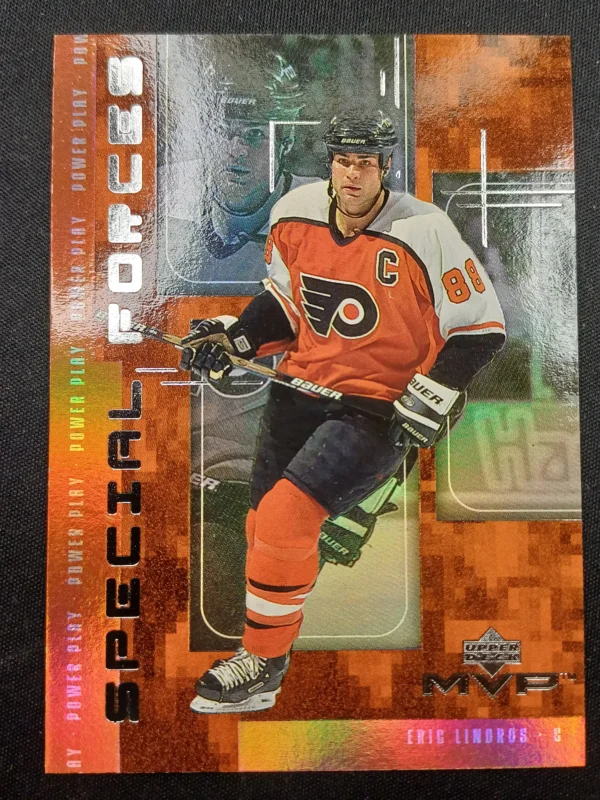 1998/1999 Upper Deck MVP Special Forces F05 Eric Lindros Inzert