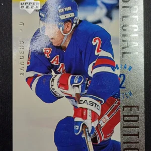 1995/1996 Upper Deck Series 1 Special Edition SE55 Brian Leetch Inzert