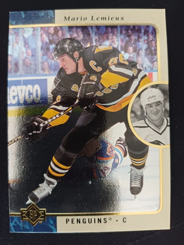 1995/1996 Upper Deck SP Base 113 Mario Lemieux