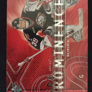 1999/2000 Upper Deck SPx Prominence 82 Dominik Hasek Inzert