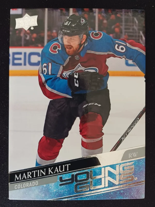 2020/2021 Upper Deck Series 1 Young Guns 217 Martin Kaut Inzert