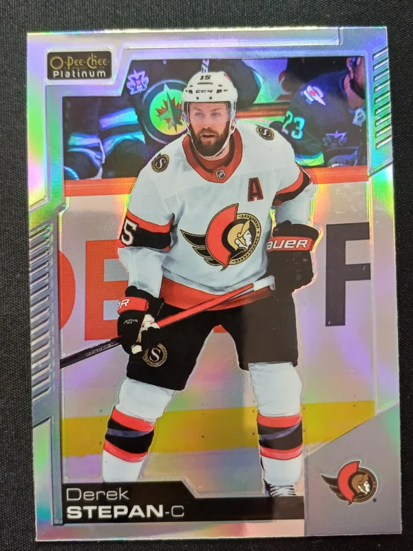 2020/2021 Upper Deck OPC Platinum Rainbow 33 Derek Stepan Paralel