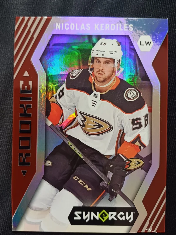 2017/2018 Upper Deck Synergy Red 52 Nicolas Kerdiles