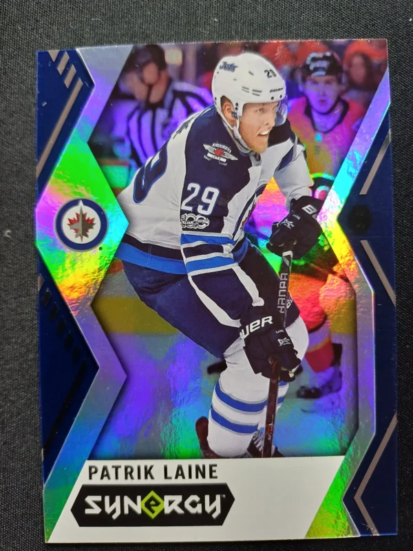 2017/2018 Upper Deck Synergy Blue 37 Patrik Laine Paralel