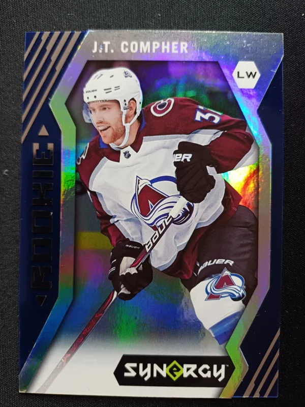 2017/2018 Upper Deck Synergy Blue 59 J.T. Compher Paralel