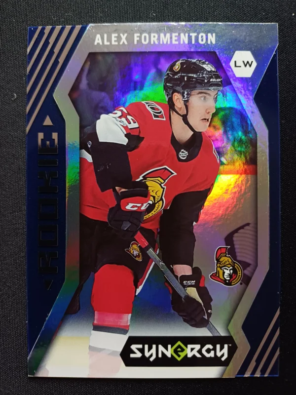 2017/2018 Upper Deck Synergy Blue 90 Alex Formenton Paralel