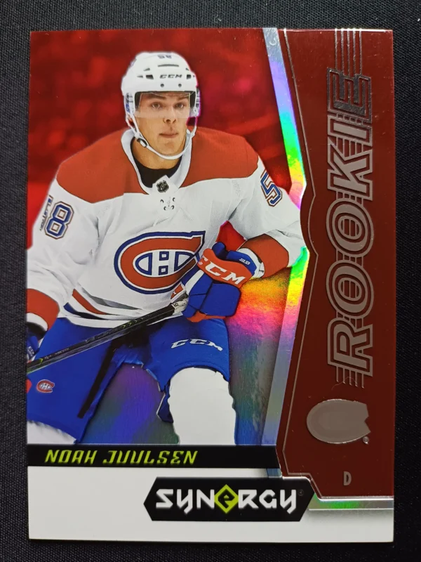 2018/2019 Upper Deck Synergy Red Bounty 74 Noah Juulsen Paralel