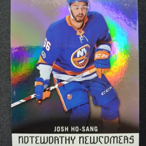 2017/2018 Upper Deck Synergy Noteworthy Newcomers NN-15 Josh Ho-Sang Inzert